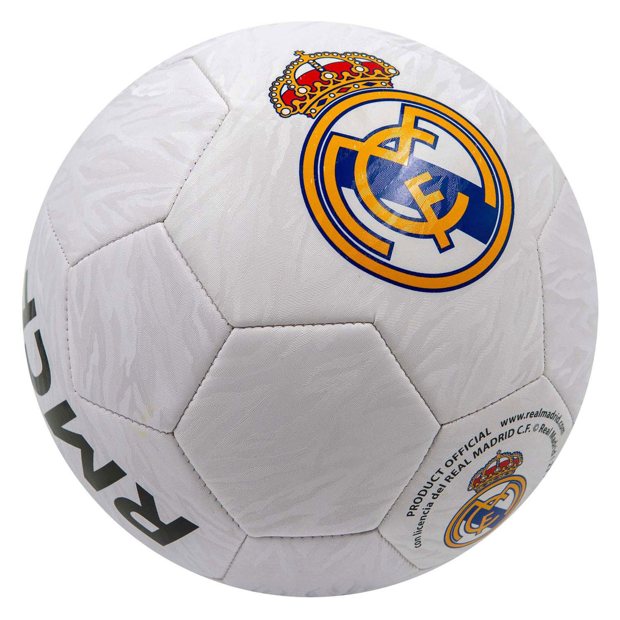 Van der Meulen ballon de football Real Madrid taille 5 blanc