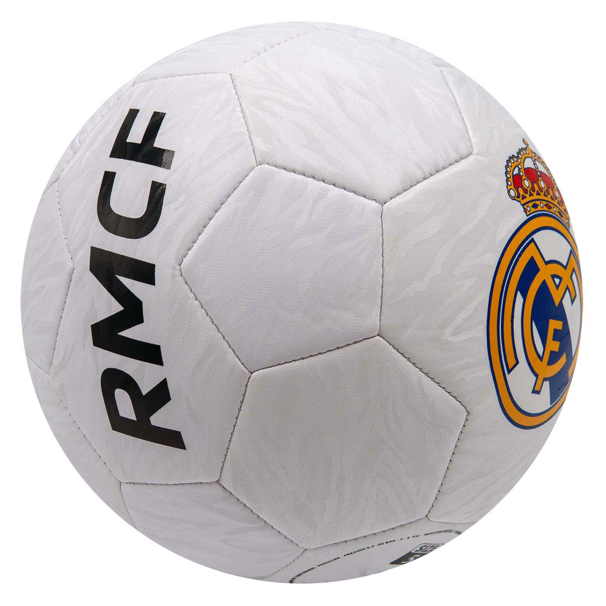 Van der Meulen ballon de football Real Madrid taille 5 blanc
