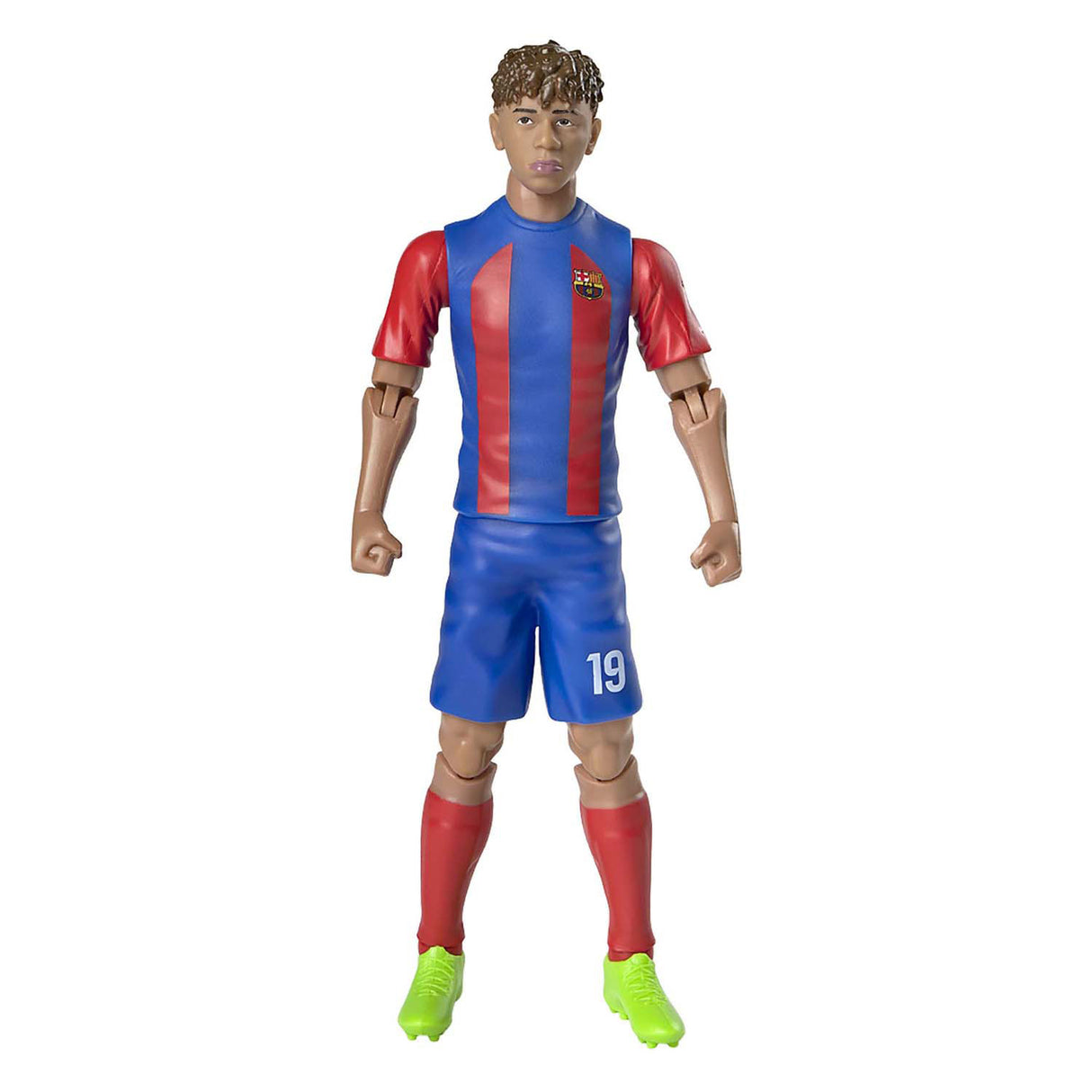 Figurine de football RC FC Baelona Lamine Yamal, 20cm