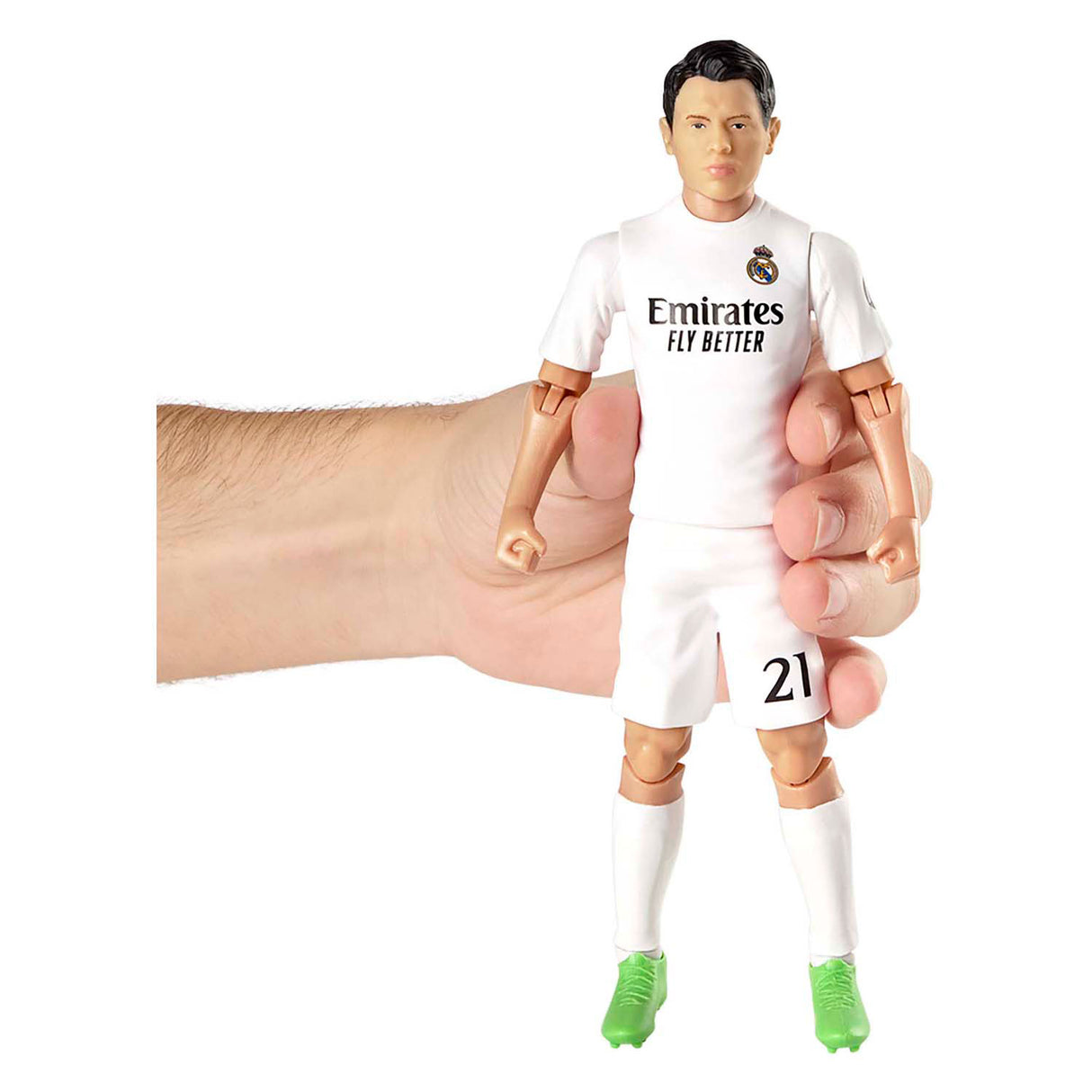 Figurine de football du real madrid, brahim diaz, 20cm