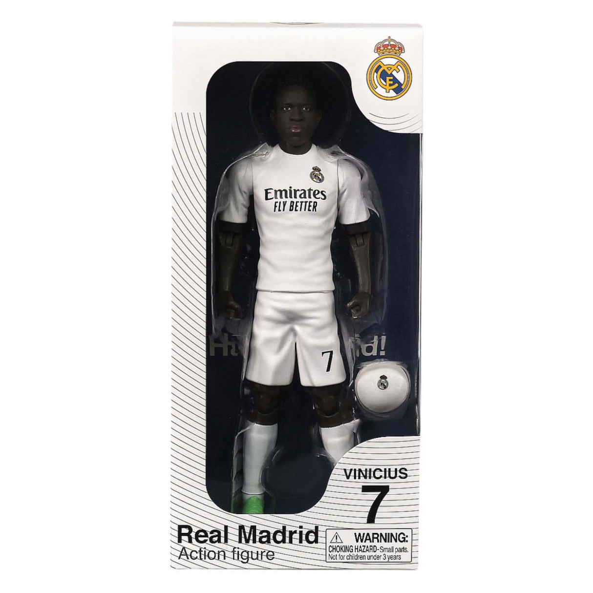 Figurine de football real madrid vinicius junior, 20cm