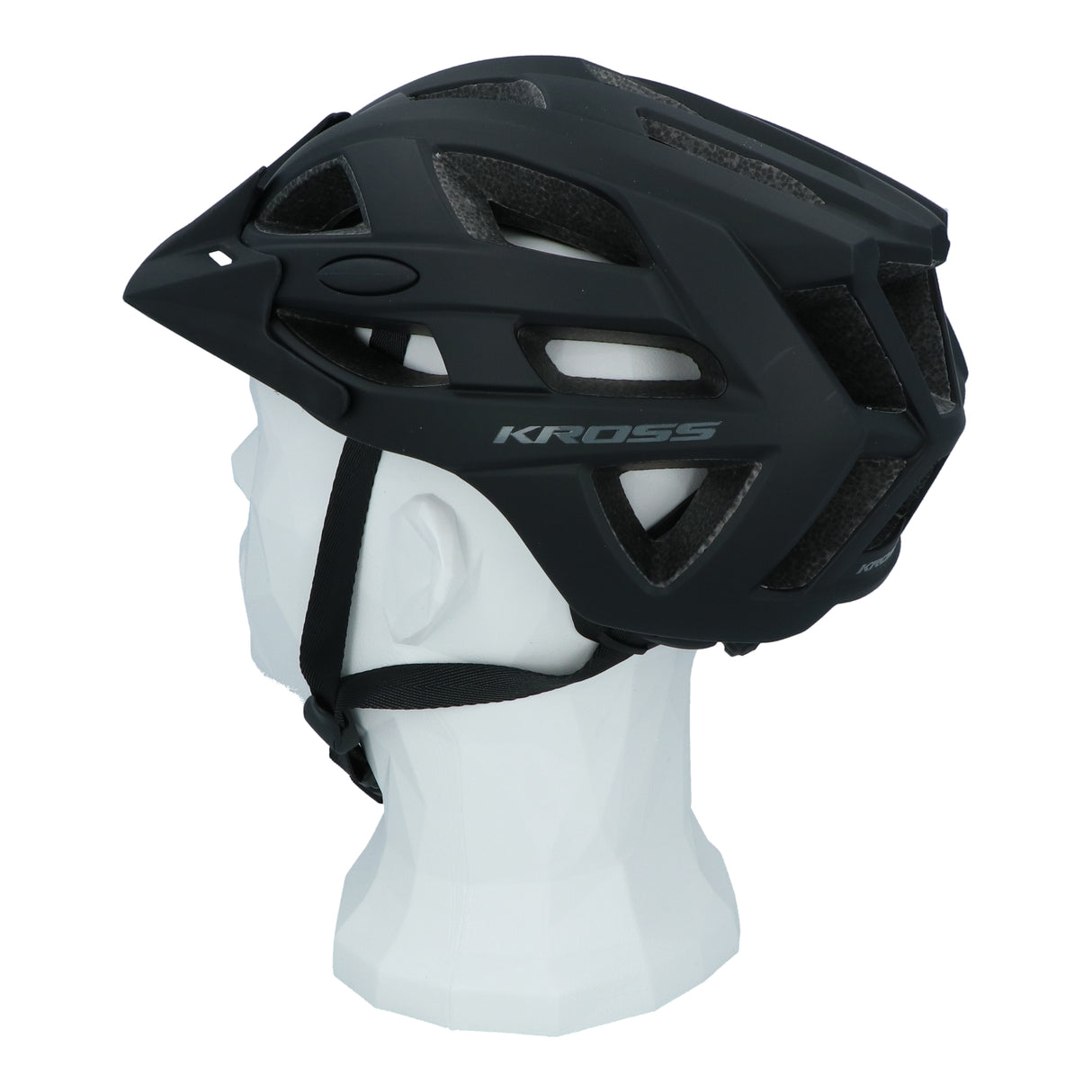 Kross casque de vélo vtt city attivo m (53-56cm) - noir
