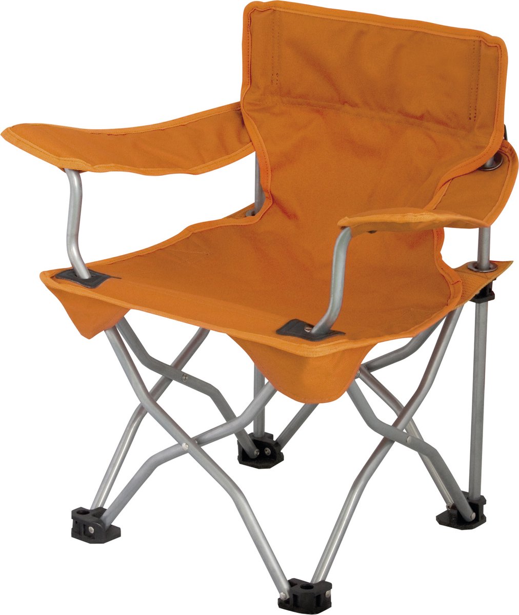 chaise de camping Ardeche junior 34 x 27 cm acier orange