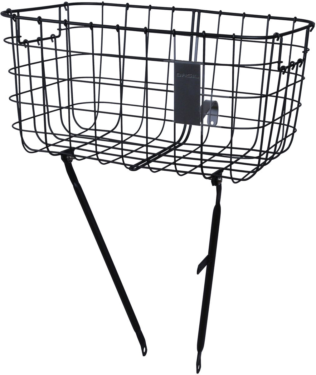 Basil Robin - Panier à vélo - First - Black