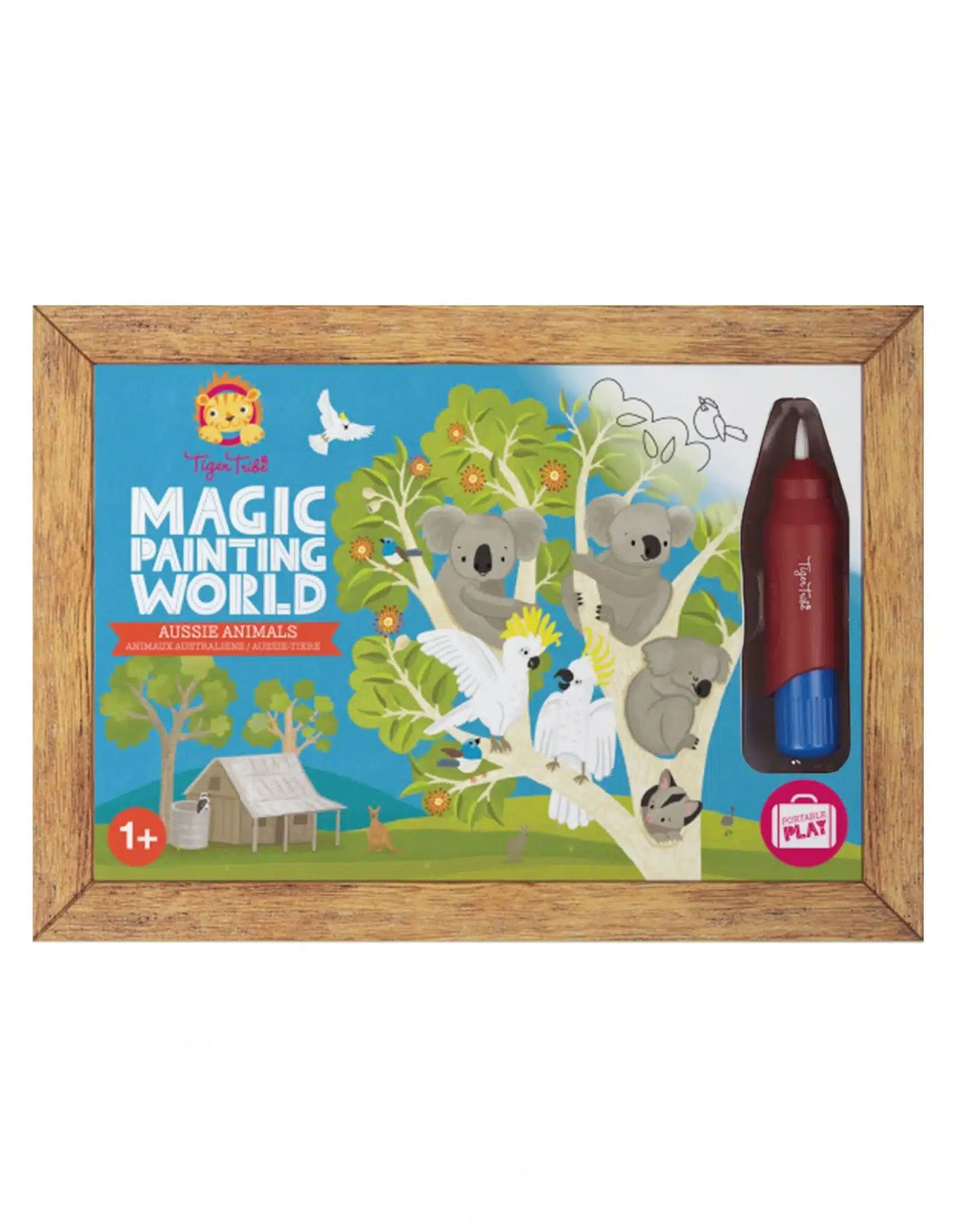 Monde de peinture magique sur les animaux australiens