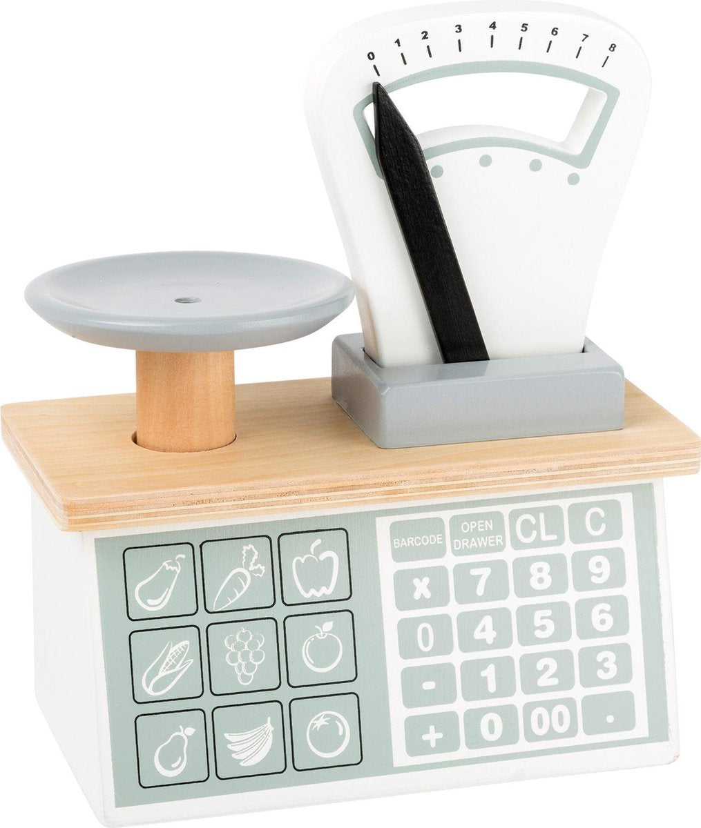 Petit pied - balance en bois