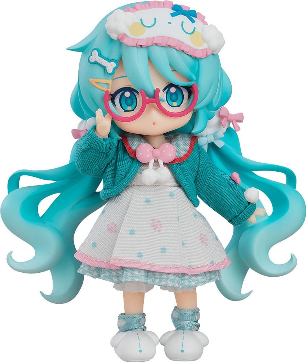 Good Smile Company Character Vocal Series 01 : Hatsune Miku Nendoroid Doll Action Figure Hatsune Miku : Loungewear Outfit Ver. figurine articulée de 10 cm