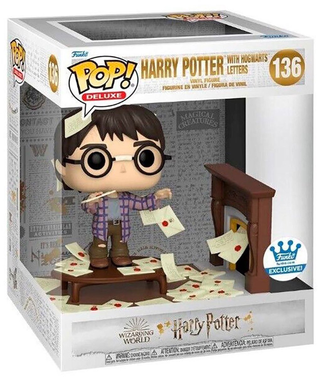 Funko-pop ! films : Harry Potter - Harry Potter avec la boutique exclusive du 20e anniversaire de Poudlard Deluxe