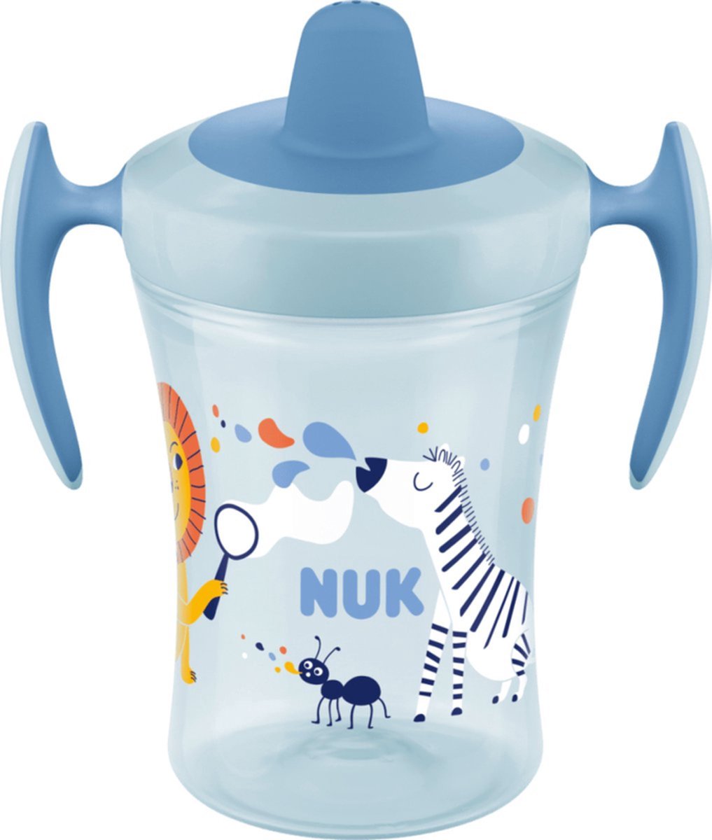 Nuk bouteille évolution formateur tasse bleu, 230ml, 1 pièce