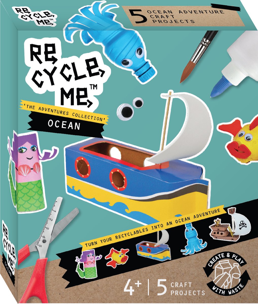 Recyclez-moi, recyclez-moi les aventures océaniques