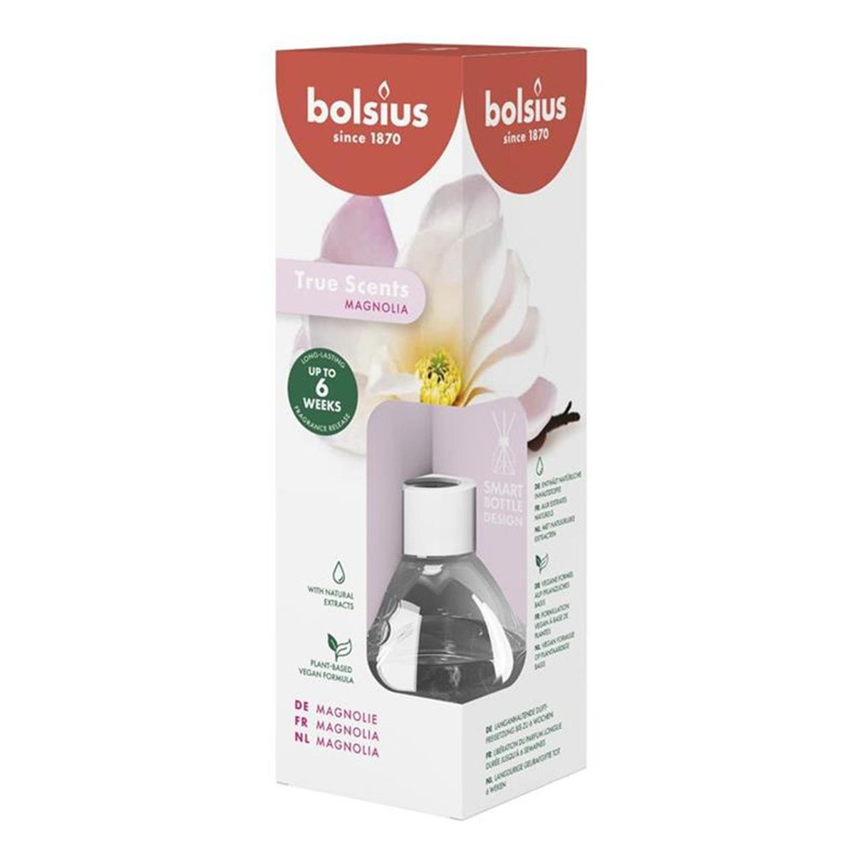 Bolsius bâtonnets parfumés magnolia 60ml