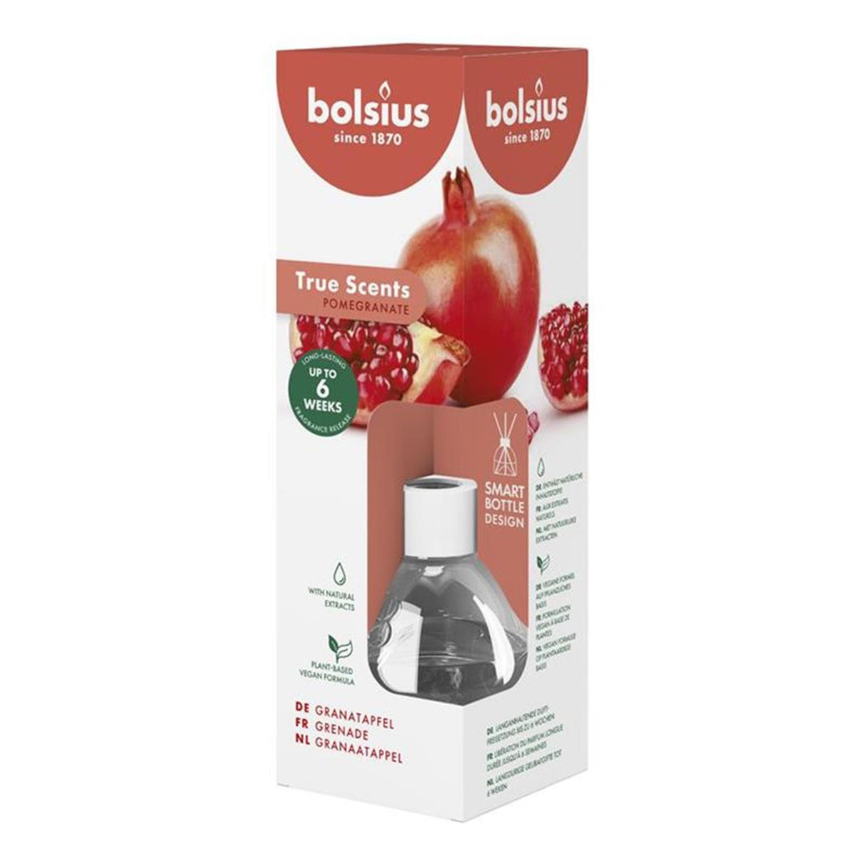 Bolsius bâtonnets parfumés grenade 60ml