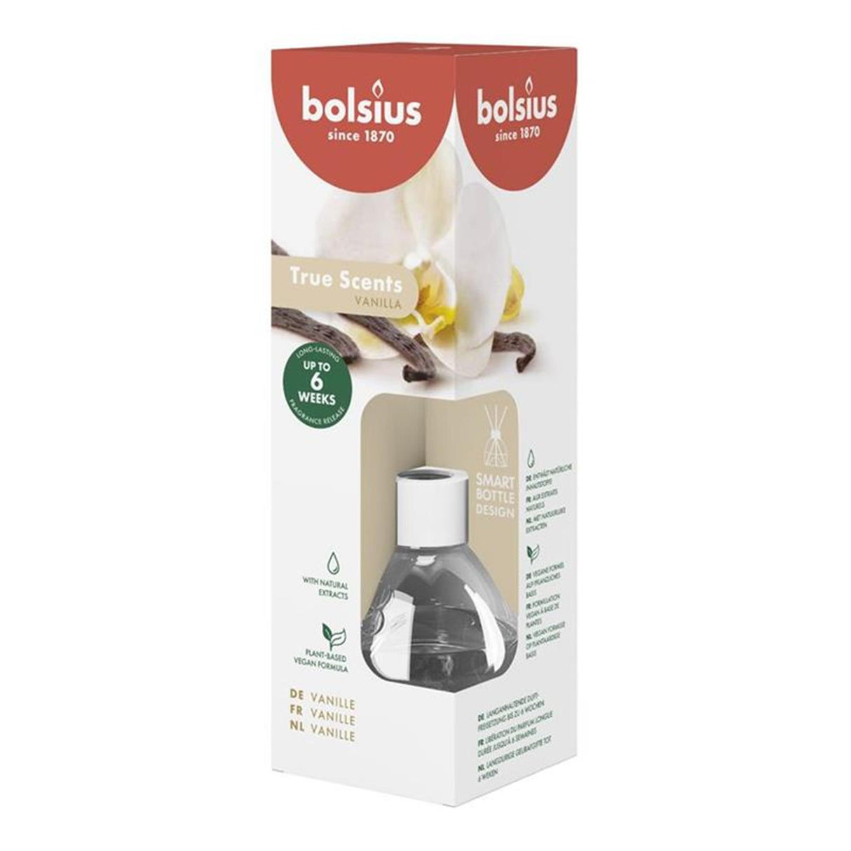 Bolsius bâtonnets parfumés vanille 60ml