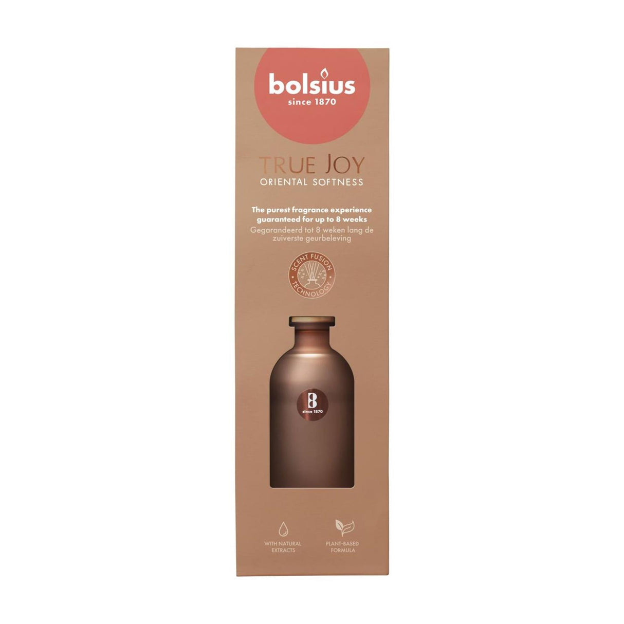 Diffuseur d'arômes Bolsius 80 ml vraie joie douceur orientale | 2 pièces
