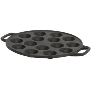 Poêle à crêpes de cuisine impériale No Brand - fonte - ø25 cm