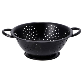 Passoire No Brand 24 cm noir mat | 3 pièces