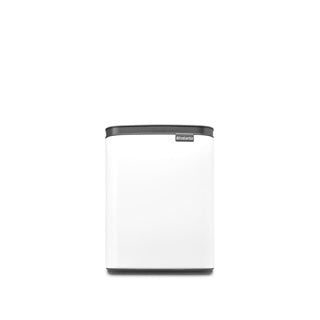 Brabantia bo poubelle - 7 litres - salle de bain - blanc