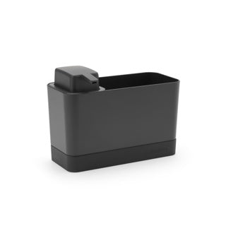 Organisateur de comptoir pour évier Brabantia - ensemble 2 pièces - gris foncé