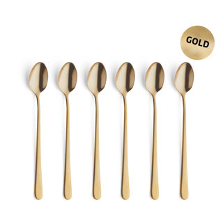 Amefa austin vintage gold - 6 cuillères à sorbet