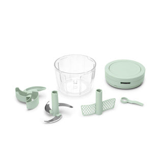 Brabantia savoureux+ hachoir manuel vert jade
