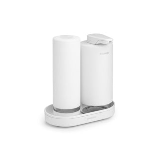 Brabantia ensemble distributeur de savon Sinkstyle - blanc frais minéral