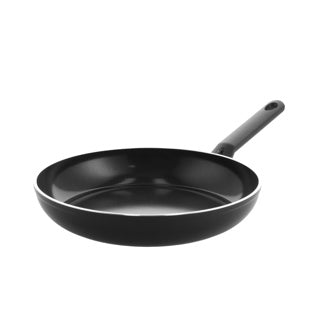 Poêle induction BK easy 30 cm - revêtement antiadhésif sans PFA - poêle induction - poêle céramique - passe au four jusqu'à 160°c - poignées froides - noir