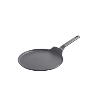 Crêpière BK easy induction 28 cm - revêtement antiadhésif sans PFA - poêle induction - poêle céramique - passe au four jusqu'à 160°c - poignées froides - granit noir