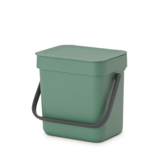 Brabantia poubelle sort go 3l vert sapin | 2 pièces