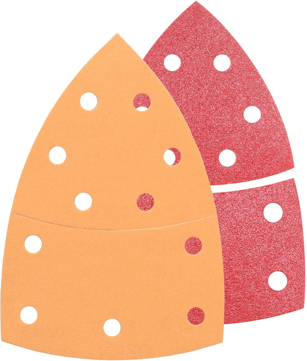 Bosch - Jeu de 25 feuilles abrasives 102 x 62, 93 mm, 3x40, 6x80, 3x120, 3x180, 2x40, 2x80, 4x120, 2x180