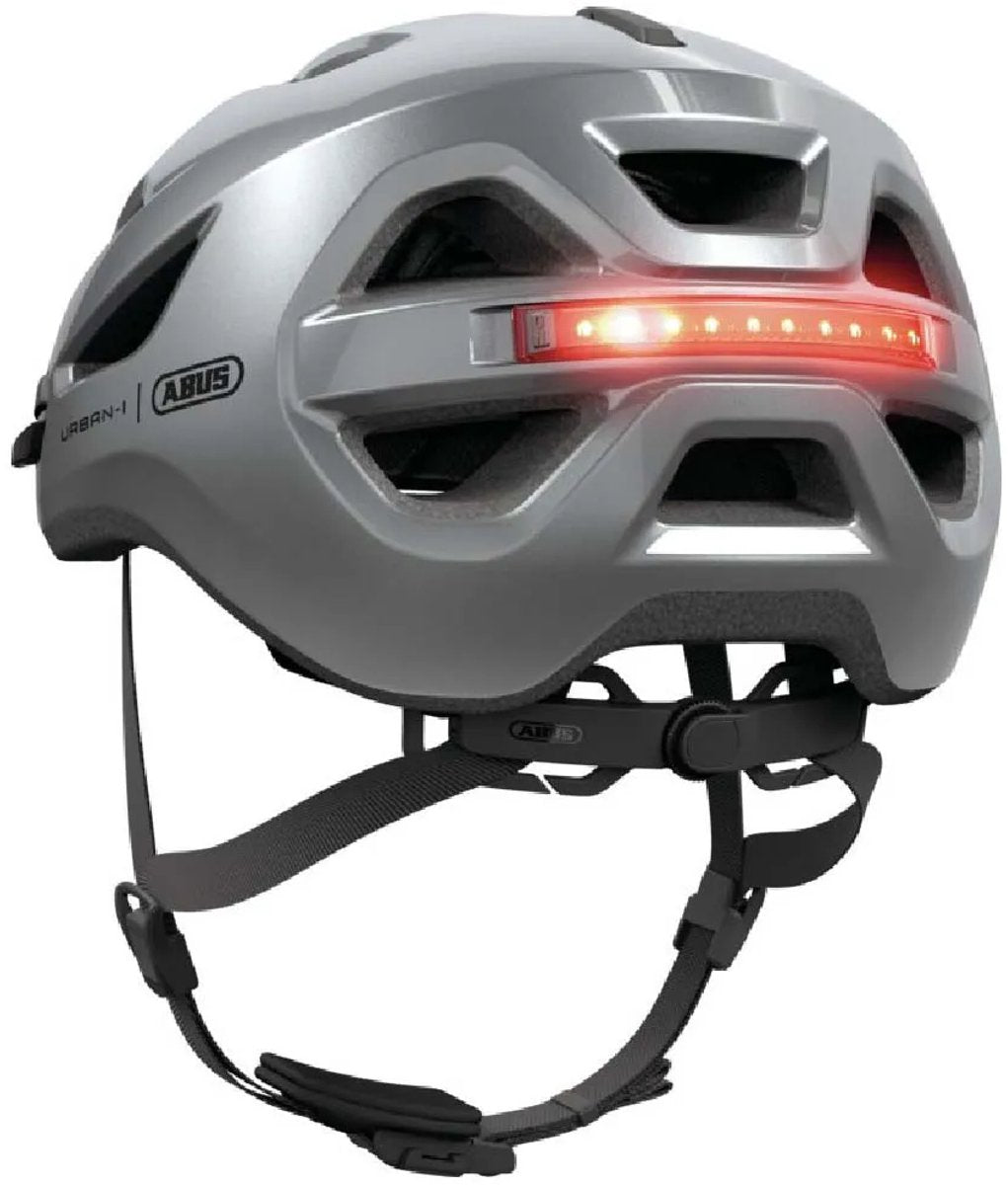 Casque Abus urban-i 4.0 graphite argent s 51-55cm