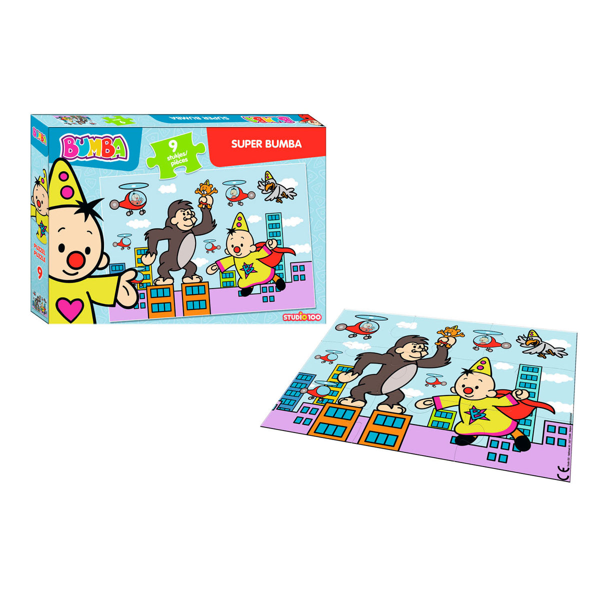 Studio 100 bumba puzzle super bumba, 9e.