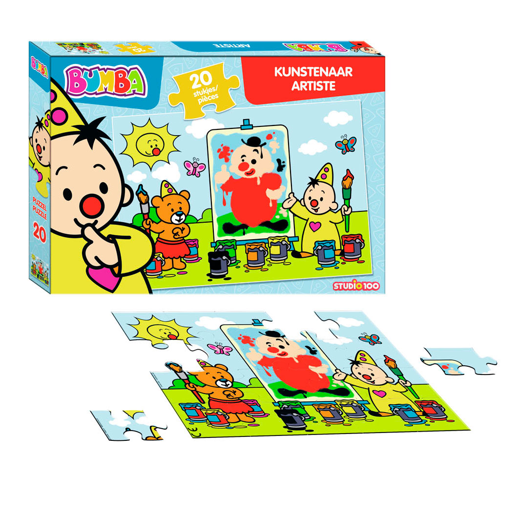 Artiste de puzzle bumba Studio 100, 20 pcs.