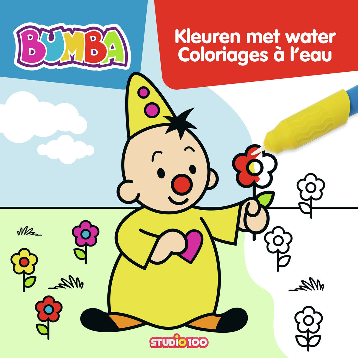 Studio 100 Bumba Color Book - Couleurs avec de l'eau
