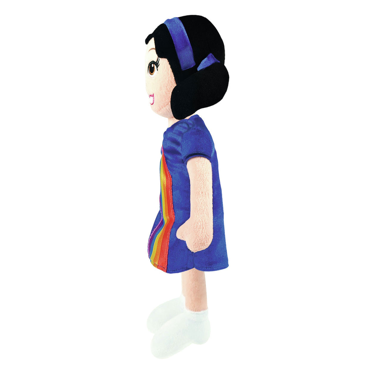 Doudou K3 Marthe - 30 cm - robe arc-en-ciel