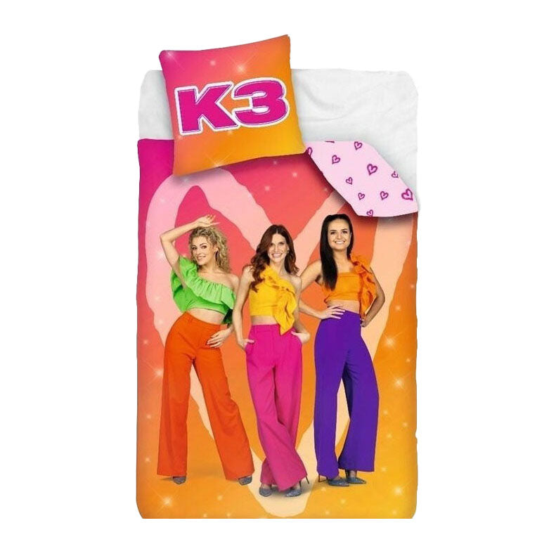 Housse de couette 1 personne Studio 100 k3 - tous coloris