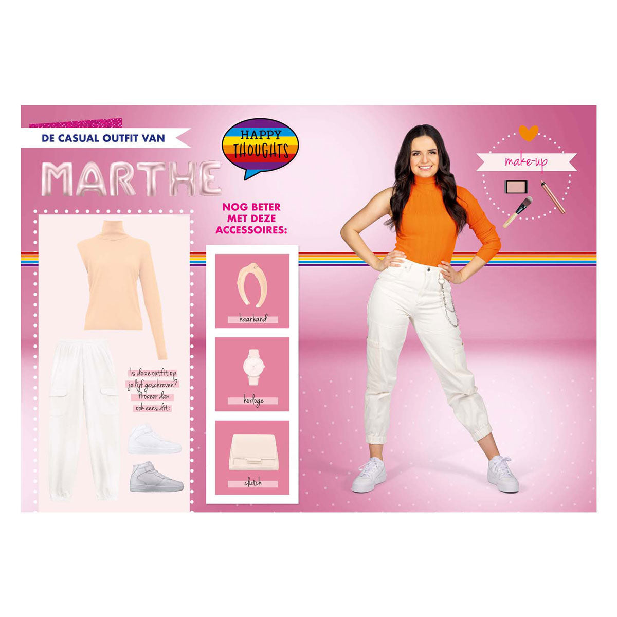 Livre d'autocollants de tenue Studio 100 K3
