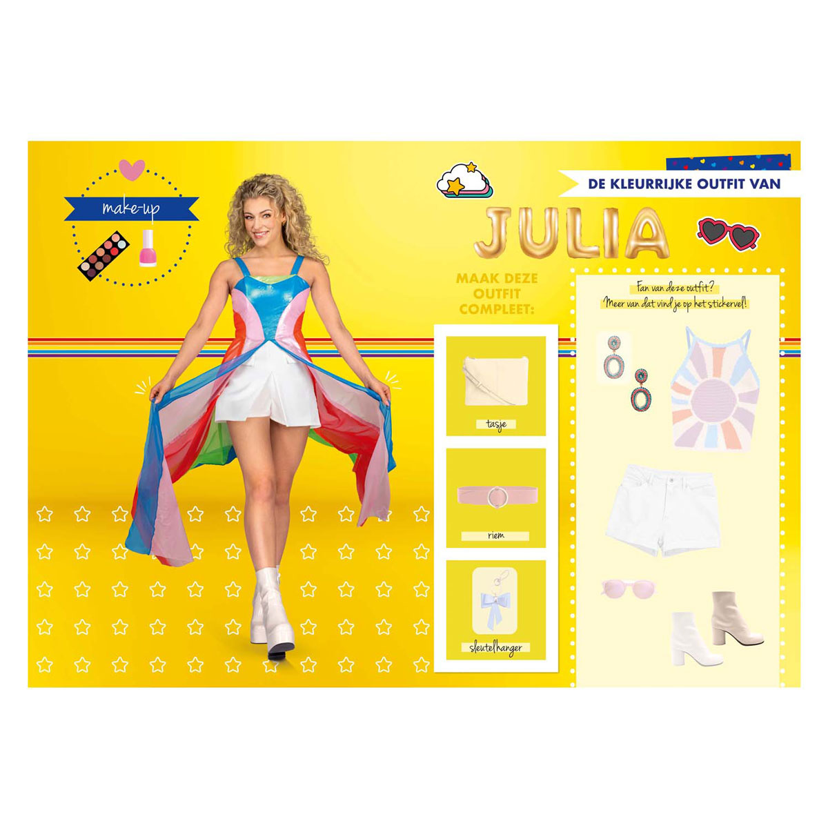 Livre d'autocollants de tenue Studio 100 K3