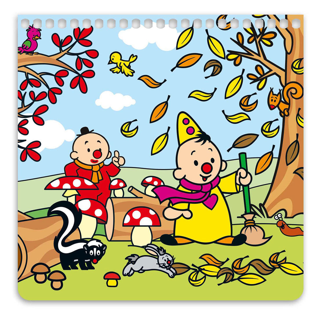Livre de coloriage Bumba à colorier avec de l'eau - automne