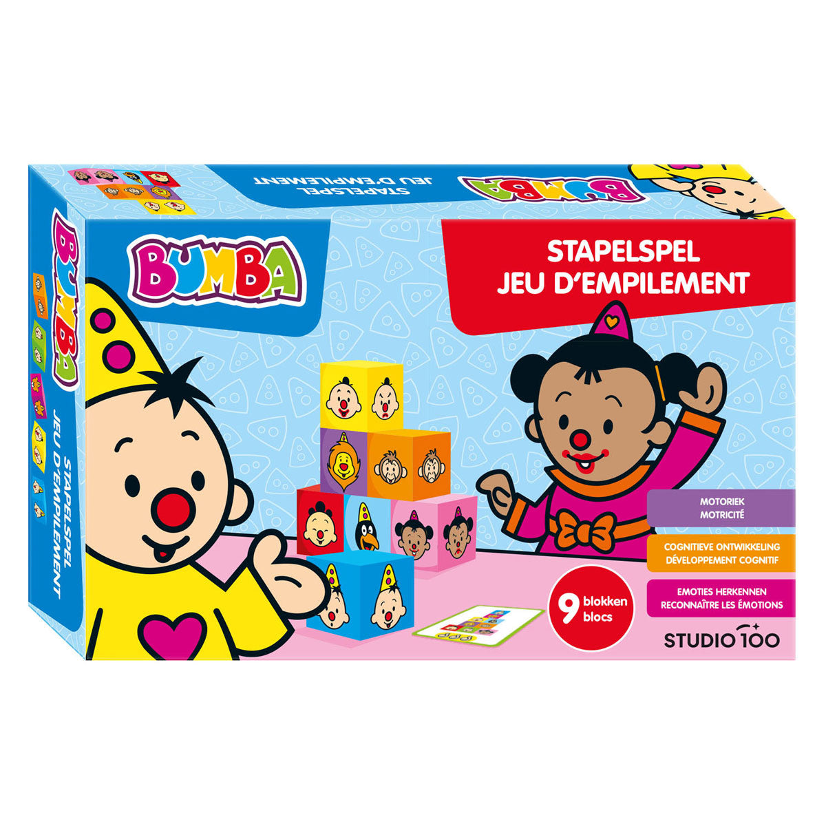 Studio 100 bumba empilant les émotions du jeu