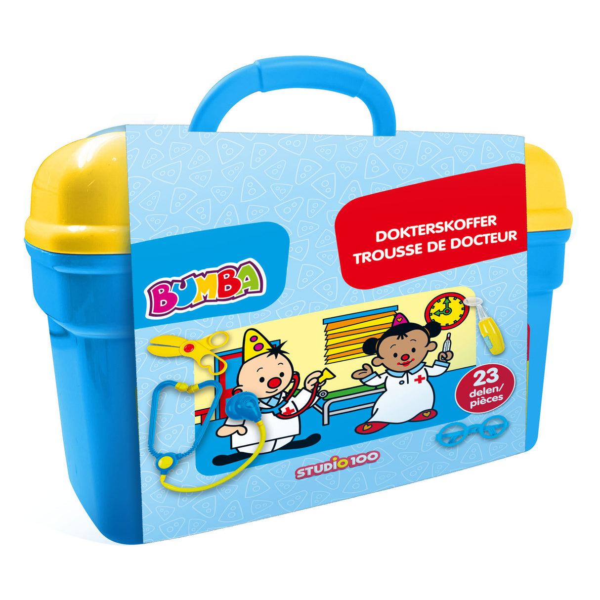 Ensemble de médecin Studio 100 bumba en étui, 23 pièces,