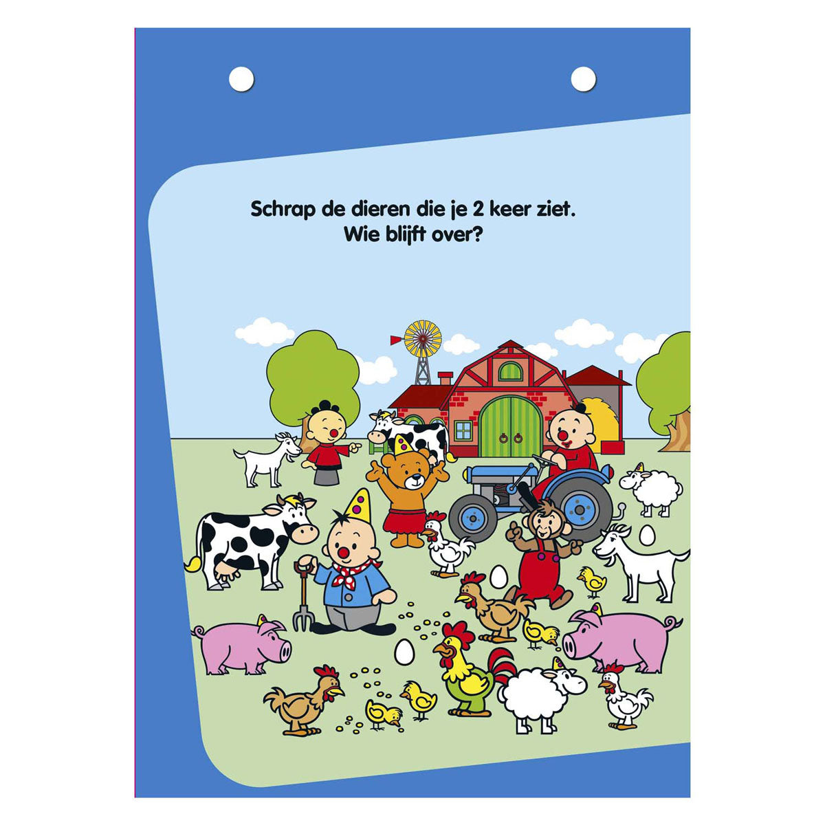 Calendrier détachable Studio 100 bumba