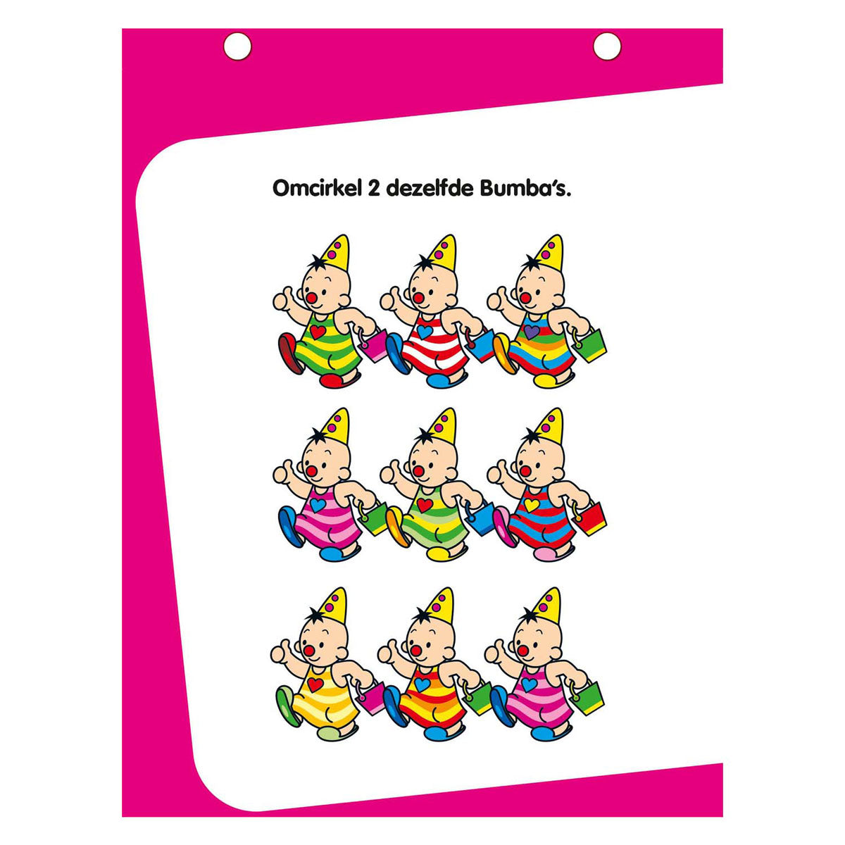 Calendrier détachable Studio 100 bumba