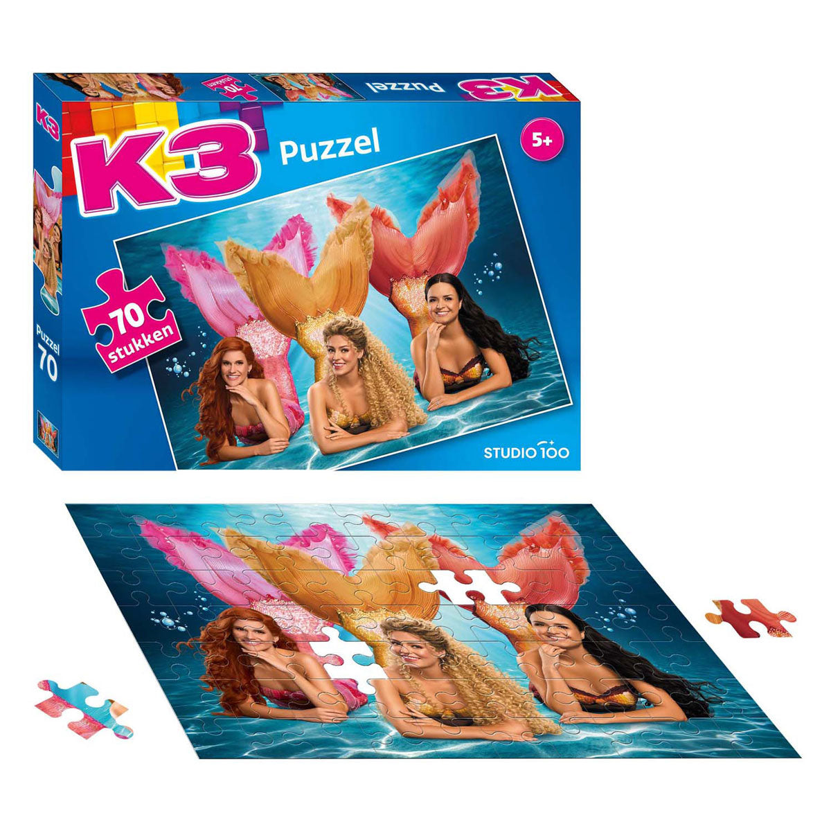 Puzzle K3 - chant de la sirène, 70 pcs.