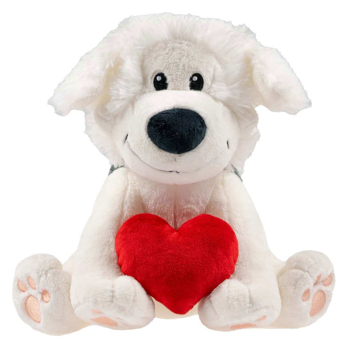Samson marie peluche samson et marie peluche samson avec coeur, 30cm