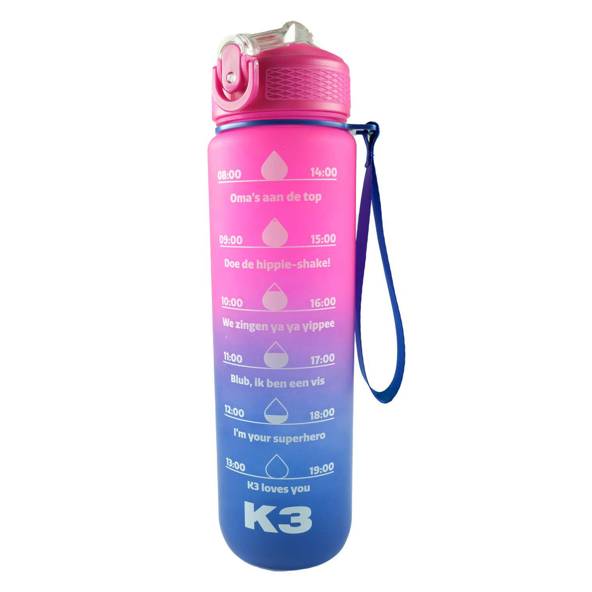 Gourde de motivation Studio 100 k3 1l