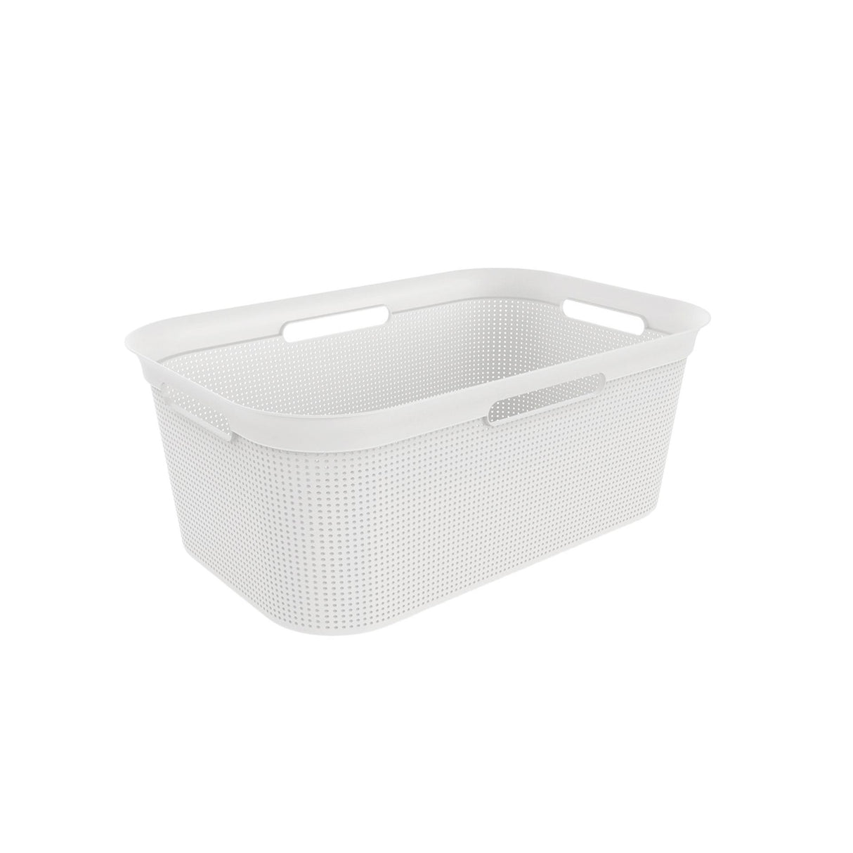 Rotho panier à linge flexible brisen 41 l blanc