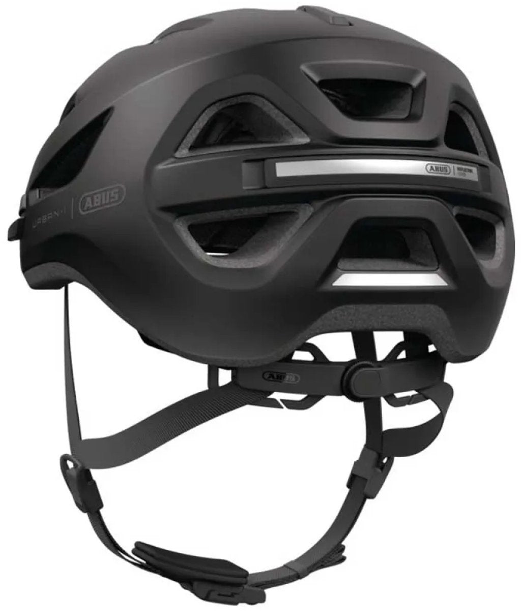 Casque Abus urban-i 4.0 lr velours noir m 54-58cm