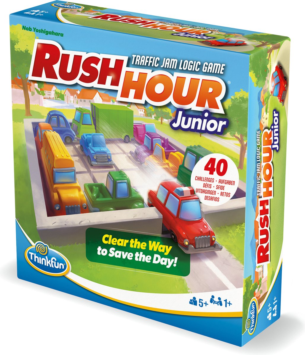 Jeu de réflexion junior Ravensburger Rush Hour 2024