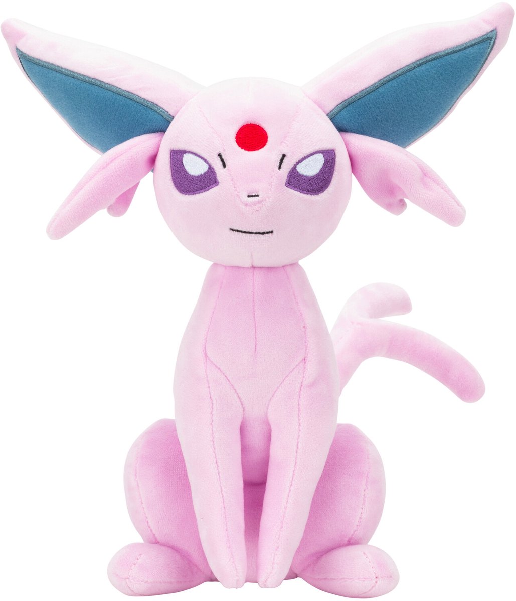 Jazwares peluche Pokémon peluche Espeon - 20cm