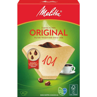 Filtres Melitta 101 40 marron